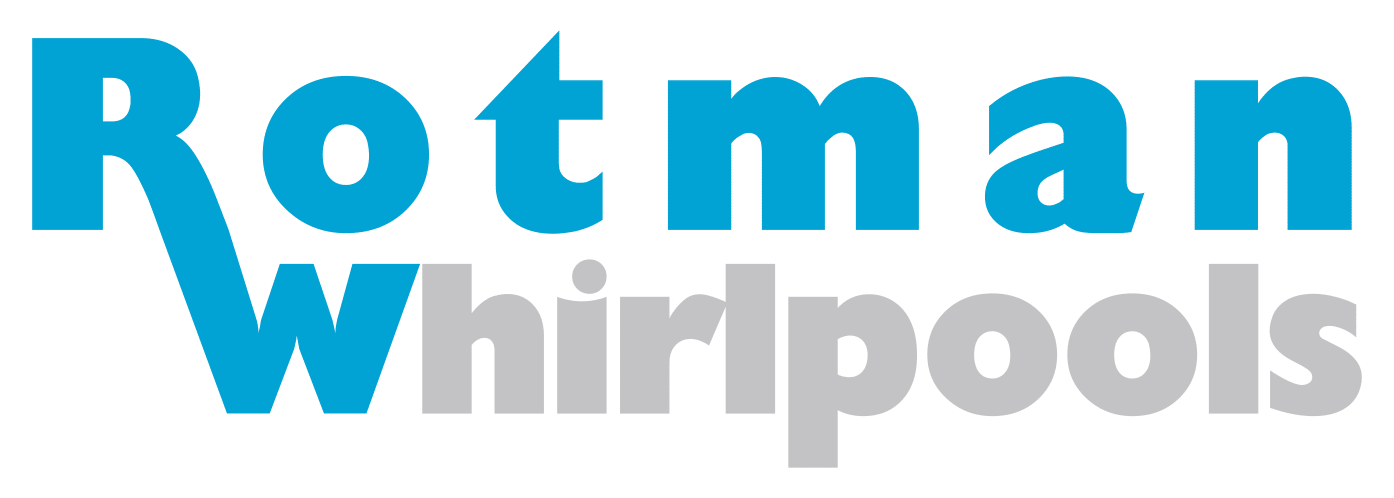 Het logo van Rotman Whirlpools uit Stadskanaal